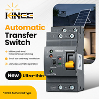KINEE 2P 80A Commutateur de transfert automatique monophasé ATS 110VAC 220VAC Double alimentation PC Capacité de coupure 50kA IP20 Blanc
