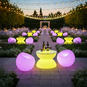 עיצוב עגול מודרני עגול בראס פלסטיק מונעות שולחן קפה זוהר פנימי/חיצוני ריהוט בר - Product Image 2