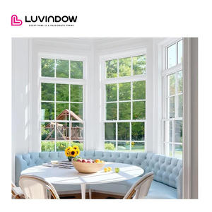 Grilles résidentielles de <span class=keywords><strong>taille</strong></span> <span class=keywords><strong>standard</strong></span>, conception 2 baies vitrées fixes en fibre de verre à faible émissivité - Product Image 3