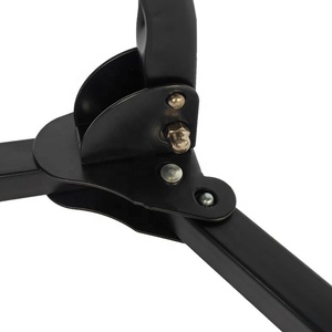 Soporte Universal Portátil Plegable y Ajustable de Hierro con Base Triangular Amarilla <span class=keywords><strong>para</strong></span> Saxofón Tenor y Alto, Modelo AOOLOO - Product Image 5