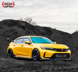 ชุดแต่งคาร์บอนไฟเบอร์แห้ง สำหรับ Honda <span class=keywords><strong>Civic</strong></span> <span class=keywords><strong>Type</strong></span> <span class=keywords><strong>R</strong></span> FL5 ปี <span class=keywords><strong>2023</strong></span> 2024 2025 ประกอบด้วยลิ้นหน้า สเกิร์ตข้าง ดิฟฟิวเซอร์หลัง และสปอยเลอร์ - Product Image 4