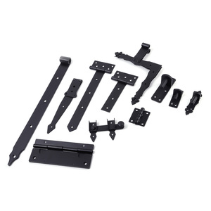 Bisagras de Puerta Ajustables Modernas de Acero OEM Negras con Apertura de 180 Grados, Certificación ISO9001, Repuestos Gratuitos - Product Image 5