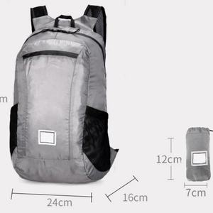 Sac à dos de randonnée léger et imperméable de haute qualité 20L, sac à dos de sport pliable pour l'extérieur, logo personnalisé - Product Image 2