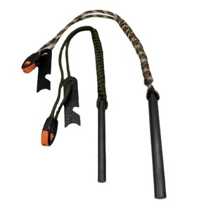 Allume-feu en magnésium 13x130mm avec cordon de paracorde, outil de survie pour le camping en plein air - Product Image 5