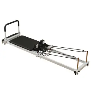 Máquina dobrável para treinamento de equilíbrio corporal, cama de ioga, equipamento fitness para pilates e reformador doméstico