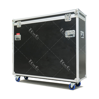55 pouces motorisé ascenseur tv flight case merchandising