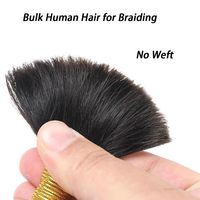 Extensions de Cheveux Humains Bruts en Gros pour Tressage Boho Body Wave, Tresses au Crochet Sans Trame, Style de Cheveux Naturel