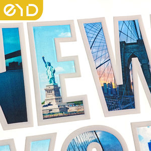 Impression de logos personnalisés <span class=keywords><strong>sur</strong></span> t-shirts EYD, presse à étiquettes, vinyle <span class=keywords><strong>Paris</strong></span>, transfert thermique DTF, silicone, transfert thermique chenille, vêtements à repasser, patchs New York - Product Image 4