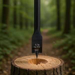 Broca para madera Dewalt con vástago hexagonal de 1/2 pulgada para perforar troncos - Product Image 3