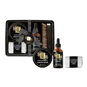 Shaving Cream Body Skin Care Face Men Beard Oil Luxury Bath Bead Gift Scent Set Brand