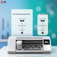 Film de protection d'écran souple 2.5D transparent HD ultra-fin 0,21 mm en TPU BC, anti-choc et anti-rayures, pour machine de découpe