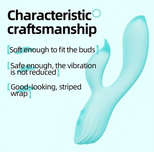Vibrateur G-Spot <span class=keywords><strong>pour</strong></span> femmes à 9 fréquences, bâton de massage en silicone double couche, vibrateur sexuel multi-vitesses <span class=keywords><strong>pour</strong></span> la masturbation féminine - Product Image 3