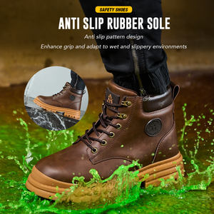 <span class=keywords><strong>Botas</strong></span> de Trabajo AOYU 2025, Fabricadas en China, Súper Seguras, de Lona y Gamuza, Corte Medio, con Forro de Piel, Puntera de Acero Anti-Impactos, Unisex para Invierno - Product Image 6