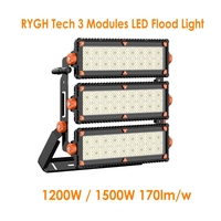 Reflector LED para Estadios de 800W con Lente de Vidrio, Alto Brillo de 120000LM, IP65, Iluminación Deportiva