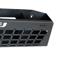 Panneau de rangement pour Toyota FJ Cruiser 2007-2023 Coffre arrière Boîte de rangement pour bagages latéraux Panneau de rangement en aluminium Accessoires intérieurs