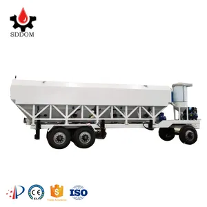 design for cement silo cost feeding 30 ton Horizontal cement silo tank mobile stainless steel cement silo for paddy storage