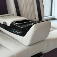 Sièges de massage confortables modifiés pour voiture électrique de luxe VIP, table de console centrale pour conversion de fourgonnette d'affaires V-Class Alphard