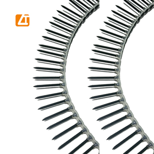 Đen Collated Tự Khai Thác Tốt Chủ Đề Thô Vách Thạch Cao Vít Thạch Cao Vít Với Dải Nhựa - Product Image 2