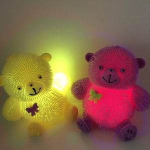 Ballon lumineux LED en forme d'ours coloré, très populaire, ballon <span class=keywords><strong>yoyo</strong></span> clignotant, ours lumineux pour la Saint-Valentin - Product Image 2