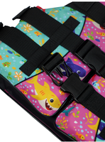 Gilet de sauvetage gonflable léger et confortable pour enfants Highrun en néoprène/PVC/mousse EPE, réfléchissant, certifié CE, avec fermeture éclair