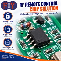 Télécommande clone face à face 433MHz RF universelle pour porte de garage automatique, vente en gros