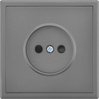 Prise murale standard européenne OEM, prises et interrupteurs Schuko 250V, matériau PC, IP20, solution électrique, boîte ronde française européenne