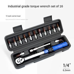 ประแจวัดแรงบิดสำหรับจักรยานขนาดเล็ก1/4ความแม่นยำสูงปรับได้2-24NM สำหรับบำรุงรักษาจักรยาน - Product Image 2