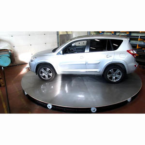 Электрическая круглая вращающаяся платформа, вращающаяся большая вращающаяся ступень, сверхмощная поворотная пластина для автомобилей в выставочном зале - Product Image 2