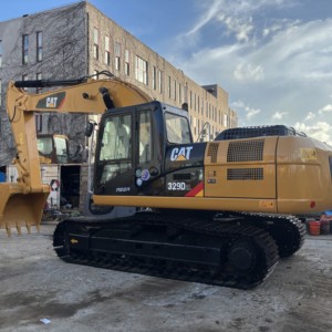 Caterpillar 329D2L d'occasion en excellent état, faible nombre d'heures, peinture d'origine, bien entretenue, fonctionnement stable, haute efficacité, prix abordable, prête à être expédiée - Product Image 4