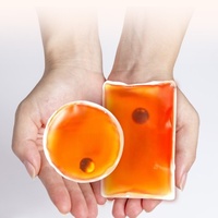 Chauffe-mains en gel réutilisables à pression, longue durée, mignons, pour les soins de santé, le soulagement du stress, la thérapie, pochette Click-Pop, confort