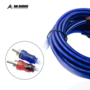 Cable de audio para coche de fábrica de alta calidad, cable estéreo para coche, enchufe 1/2Rac a 1/2Rac <span class=keywords><strong>macho</strong></span> a <span class=keywords><strong>macho</strong></span>, cable distribuidor de audio - Product Image 2