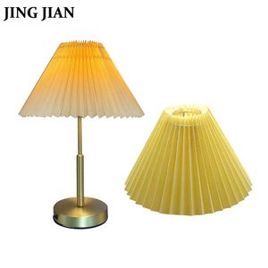 חם-מינימליסטי למכירה בעבודת יד אוריגמי נייר מנורת שולחן גוון גוון בצורת מטרייה קיפול עבור סלון חדר שינה אור - Product Image 1