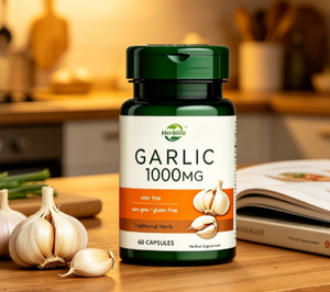 Complément alimentaire en gros : Capsules d'ail sans odeur, capsules d'ail pur pour la santé cardiaque et immunitaire - Product Image 2