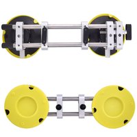 John Tools Ventouses réglables de 6 pouces avec cliquet pour pose de joints - Poseur de joints sans joint pour le maniement de matériaux en pierre, granit et marbre