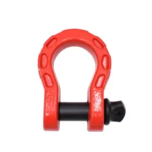 Heavy Duty Professional Manufacture Safety Screw Pin Forged Steel Customized Shackle D Anchor