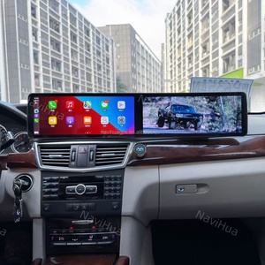 Navihua 12.8 Inch Dual Screen Multimedia Android Car Radio GPS Navigation Head Unit for Mercedes Benz E Class W212 2013 2015 - Product Image 3