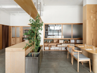 Design d'intérieur de restaurant moderne, comptoir de bar de restaurant sur mesure et mobilier de restauration commercial