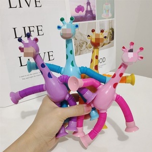 Cross-border Bestseller Giraffe <strong>Robot</strong> <strong>Spiderman</strong> &amp; Eggboy Stretch Tube Children's Stress-Relief Toy Model Md006 Made in Guangdong - Product Image 2