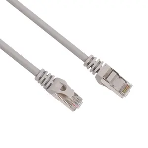 Velocidad más rápida Categoría SFTP 6a Cable de conexión cable de cobre cable de red cat6a Cable de conexión tipo blindado