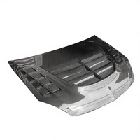 Nouveau capot moteur en fibre de carbone, noir, à fixation par boulons, pour Mitsubishi Lancer CS3 CS3A 2004-2009, style LY