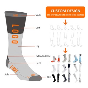 Wholesale Mens Sports Basketball <strong>Socks</strong> Anti Slip <strong>Grip</strong> <strong>Socks</strong> <strong>Football</strong> Breathable Custom Logo Crew Soccer <strong>Socks</strong> High Quality - Product Image 3