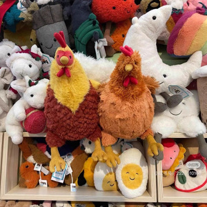 Jc -- 23 Colección de Animales Nueva Colección: Patos de Salchicha, Patos Fritos, Máscaras de Ojo de Gallina, Búhos, Piñas, Peluche Corto de Lluvia - Product Image 4