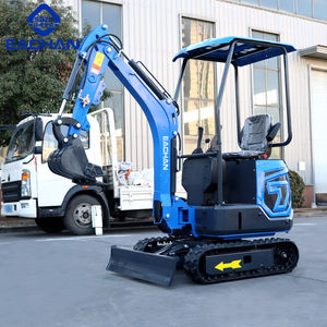 小型掘削機5 CE EPA小型掘削機油圧ドライブディーゼルパワーミニ掘削機1.2トン造園用ミニ掘削機 - Product Image 4