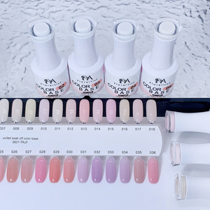 Venta al por mayor Pink <span class=keywords><strong>Nude</strong></span> Gel Nail Fortalecer Soak Off Base de goma <span class=keywords><strong>Color</strong></span> Gel para <span class=keywords><strong>uñas</strong></span> 15ml - Product Image 4