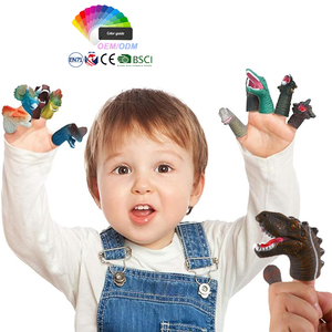 Gran oferta respetuoso con el medio ambiente suave Tpr PVC goma Tyrannosaurus Rex dinosaurio morder dedos marioneta juguetes <span class=keywords><strong>de</strong></span> dinosaurio <span class=keywords><strong>de</strong></span> plástico - Product Image 1