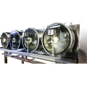 Máquina de teñir de cuero con varios tambores de cuatro estaciones con velocidad de <span class=keywords><strong>rotor</strong></span> de 0 ~ 30RPM - Product Image 4