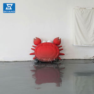 Modèle gonflable de ballon de <span class=keywords><strong>crabe</strong></span> de <span class=keywords><strong>fer</strong></span> <span class=keywords><strong>à</strong></span> <span class=keywords><strong>cheval</strong></span> pour le modèle gonflable de décoration de publicité de thème d'océan de promotion d'ouverture - Product Image 4