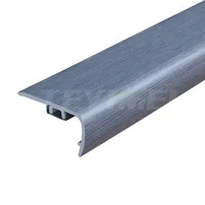 Strip Nosing tangga PVC Trim hidung tangga karet