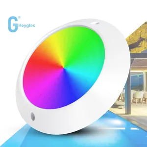 Smart RGB Mode 18w 25w LED Pool Light 18w IP68 Rated Underwater Light With ABS Material