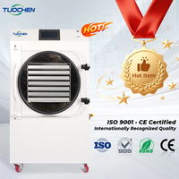 Commerciële voedselverwerkingsmachine voor fruit en groenten, 30kg automatische pomp PLC vacuümvriesdroogmachine te koop